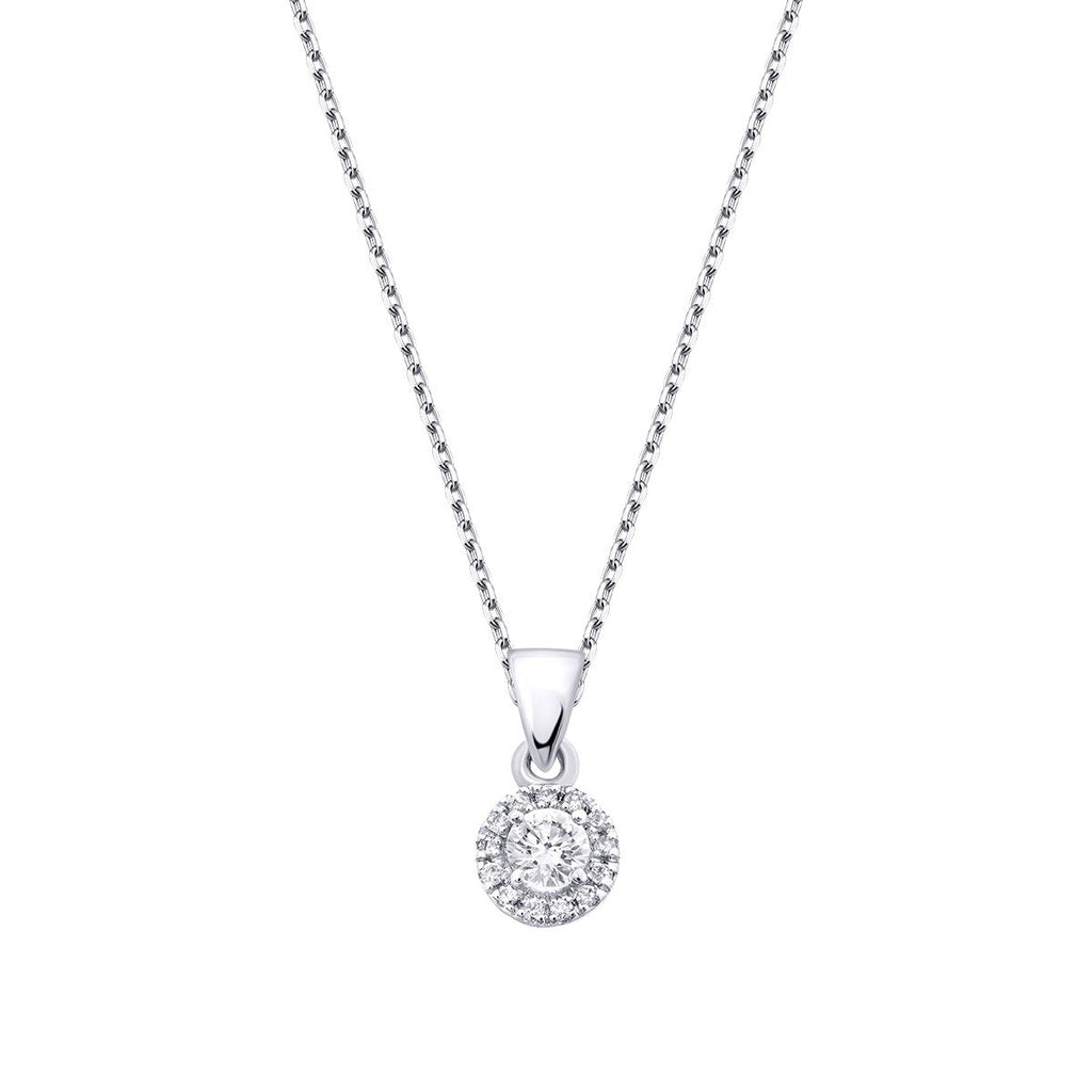 0.13 Karat Diamant Trend Halskette