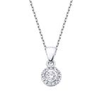 0.13 Karat Diamant Trend Halskette