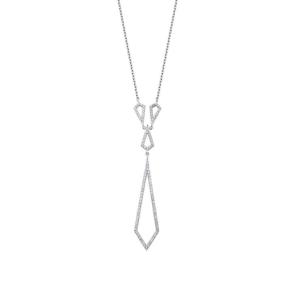 0.41 Karat Diamant Trend Halskette