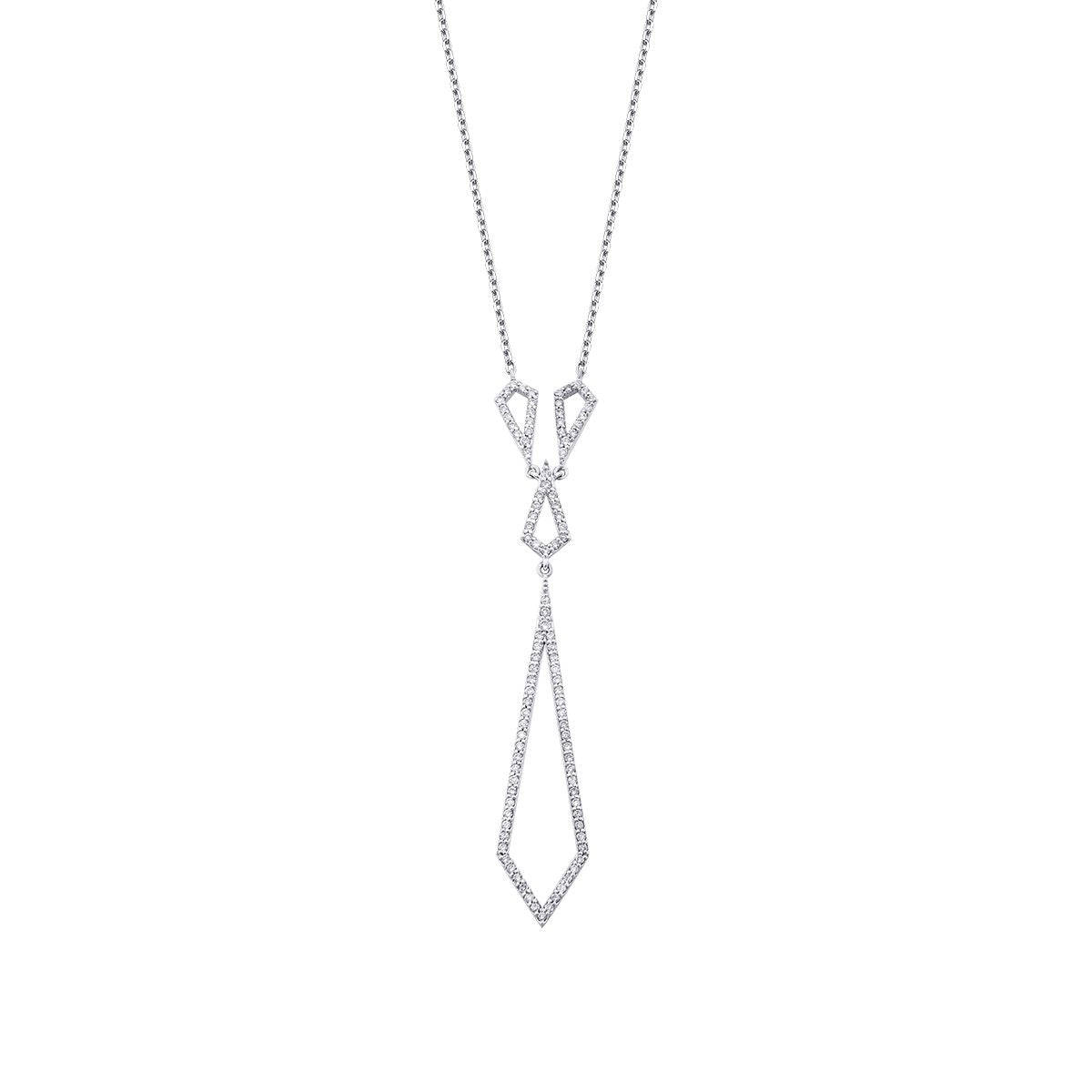 0.41 Karat Diamant Trend Halskette