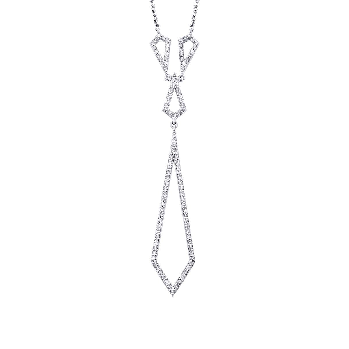 0.41 Karat Diamant Trend Halskette