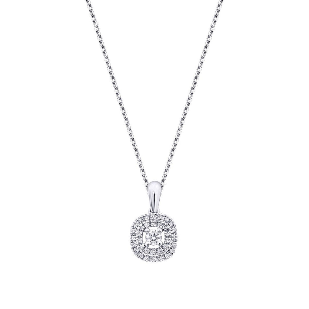 0.21 Karat Diamant Trend Halskette