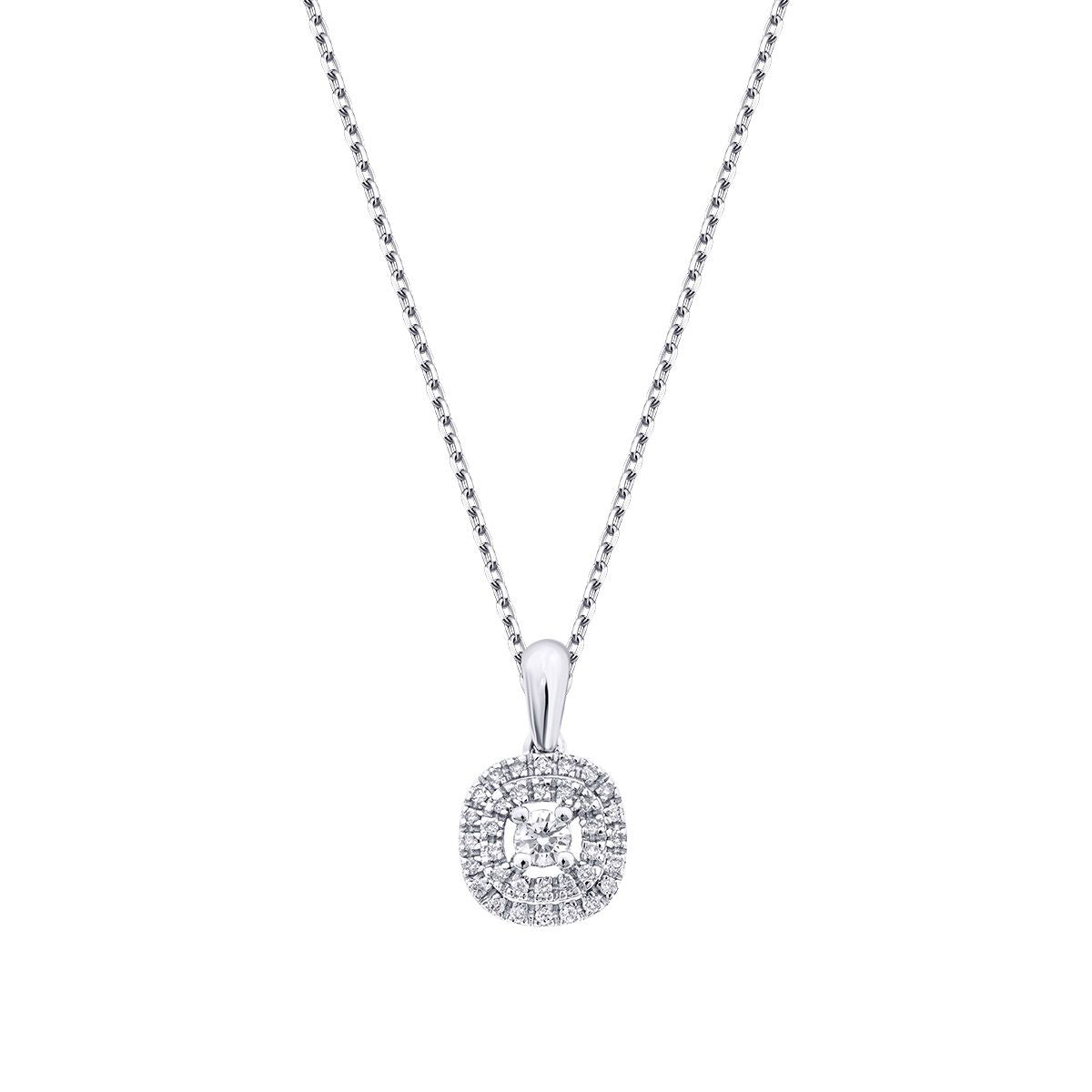 0.21 Karat Diamant Trend Halskette