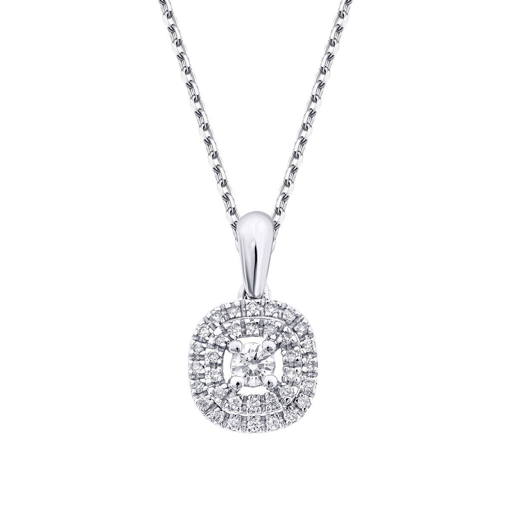 0.21 Karat Diamant Trend Halskette