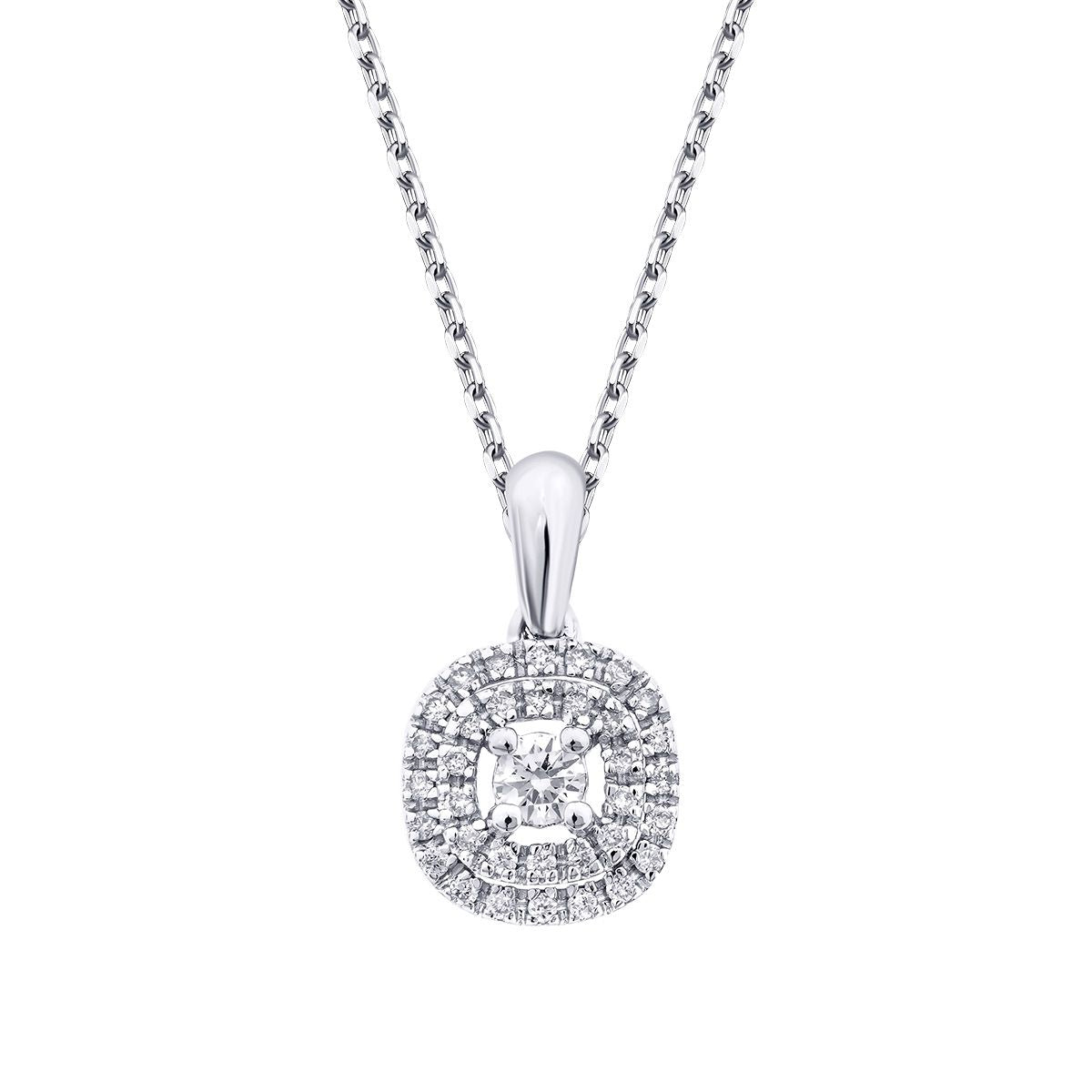 0.21 Karat Diamant Trend Halskette