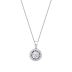 0.10 Karat Diamant Effect Trend Halskette