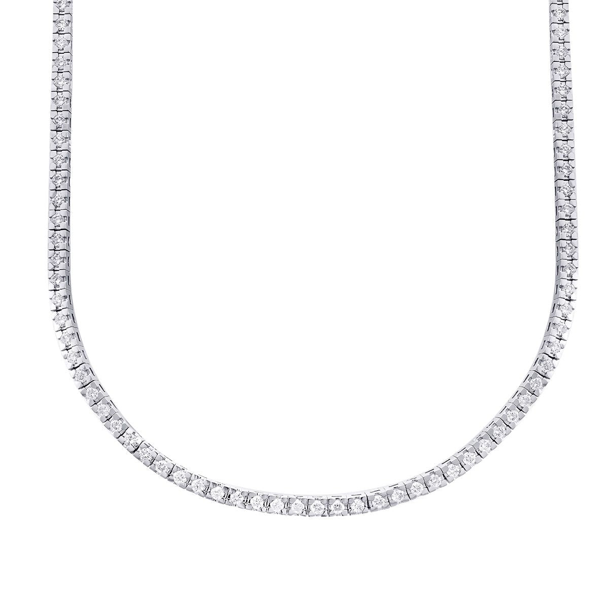 1.46 ct. Diamant Tennis Halskette