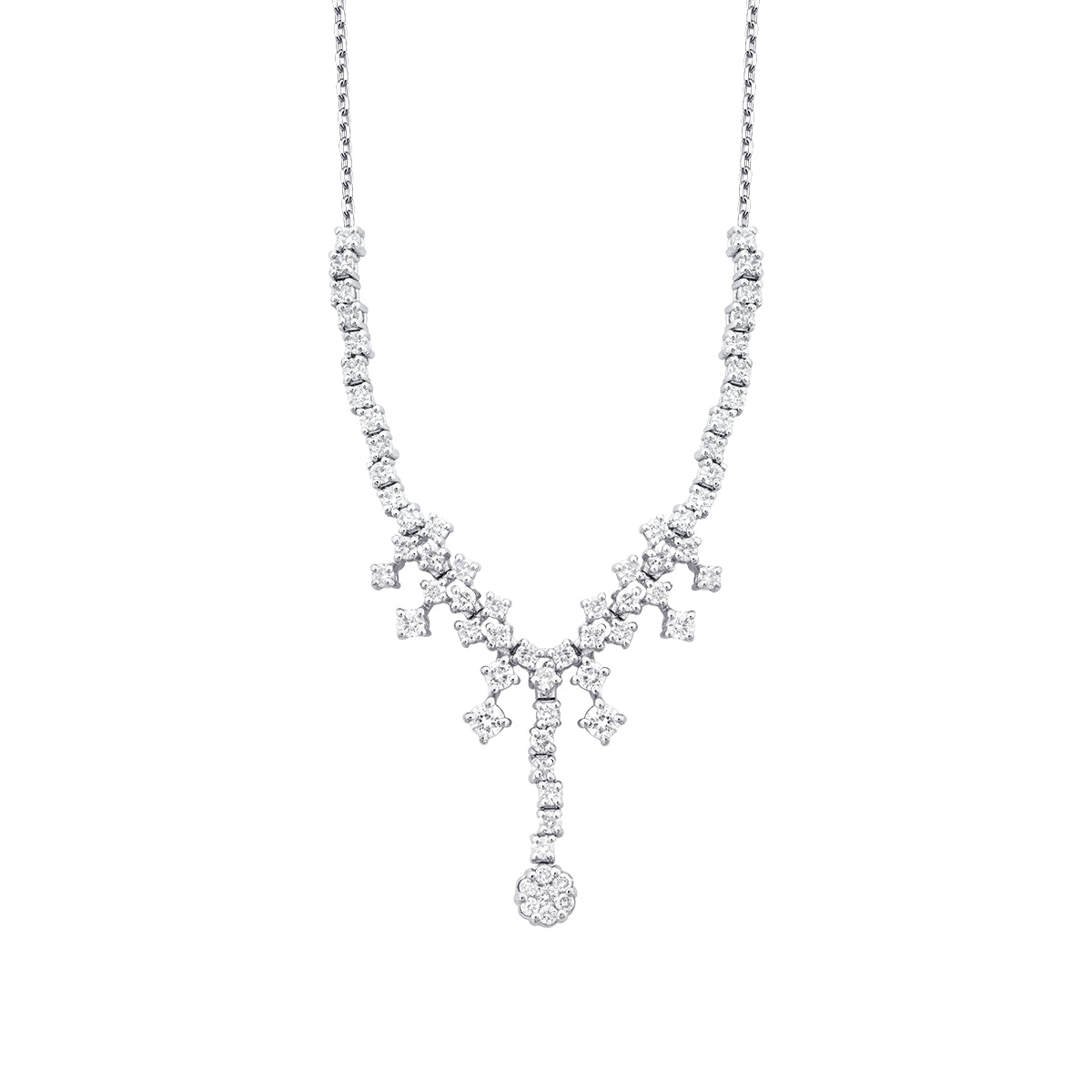 1.26 Karat Diamant Halskette