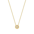 0.06 Karat Diamant Rund Halskette