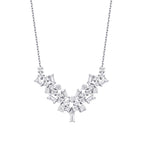 0.82 Karat Diamant Baguette Trend Halskette