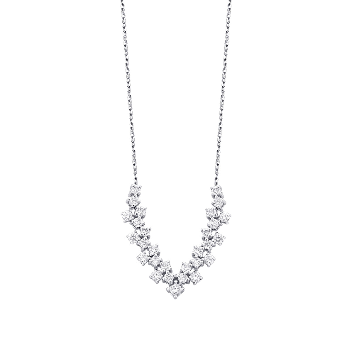 0.67 Karat Diamant Trend Halskette
