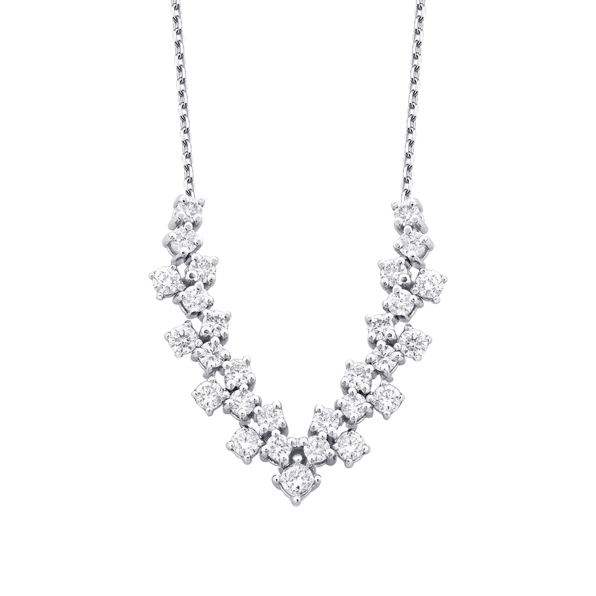0.67 Karat Diamant Trend Halskette
