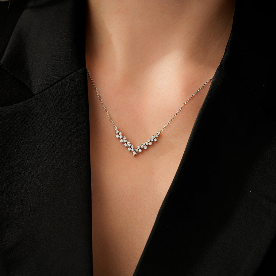 0.67 Karat Diamant Trend Halskette