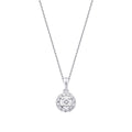 0.20 Karat Diamant Rund Trend Halskette