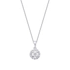 0.20 Karat Diamant Rund Trend Halskette