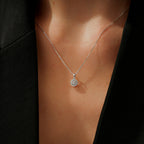 0.20 Karat Diamant Rund Trend Halskette