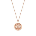 0.03 Karat Diamant Auge Trend Halskette