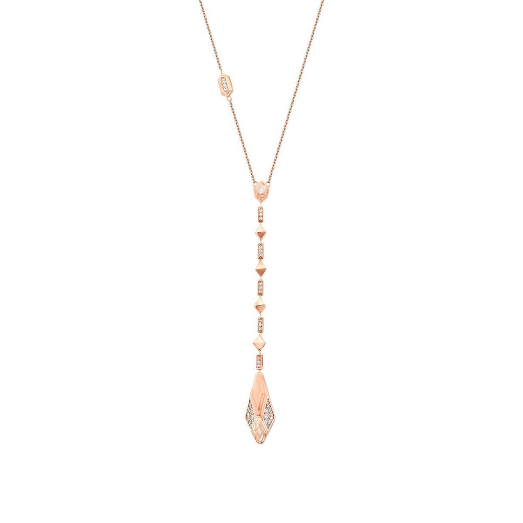 0.40 Karat Diamant Schlange Trend Halskette