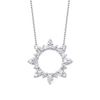 0.17 Karat Diamant Rund Trend Halskette