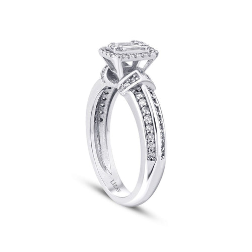 0.52 ct. Diamant Baguette Ring