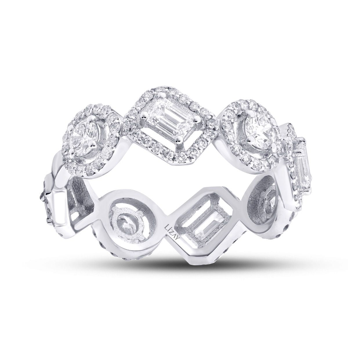 1.54 ct. Diamant Trend Eternity Ring 