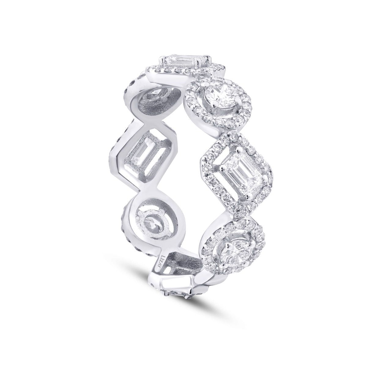 1.54 ct. Diamant Trend Eternity Ring 