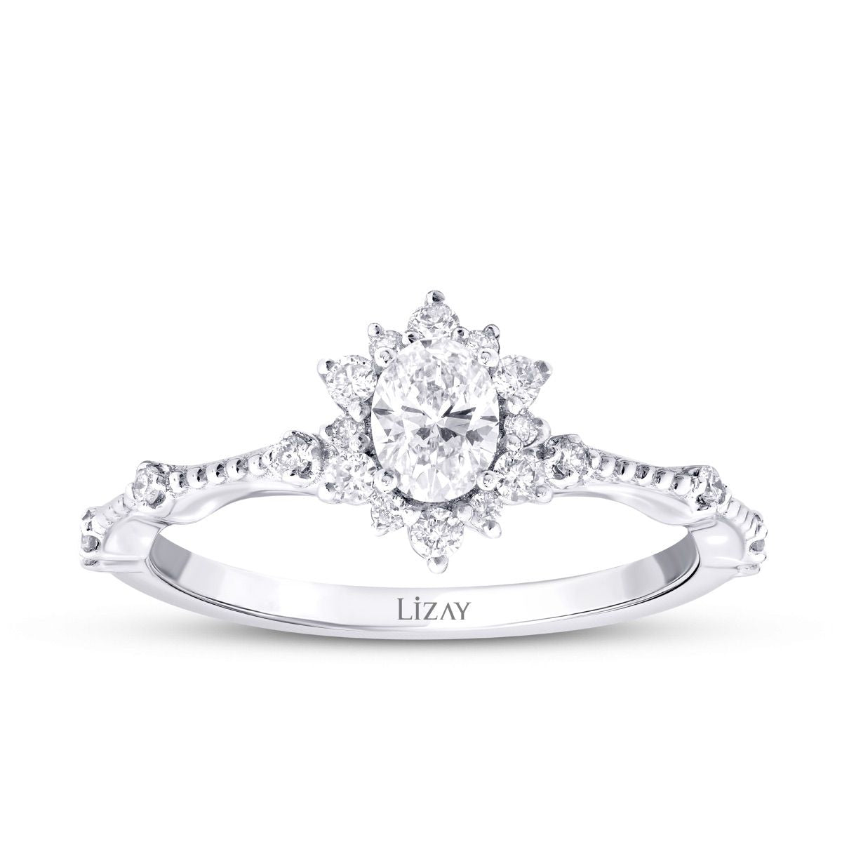 0.54 Karat Diamant Trend Ring