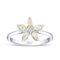 0.64 Karat Diamant Marquise Fancy Ring