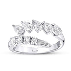 1.01 Karat Diamant Spiral Trend Ring