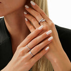 1.01 Karat Diamant Spiral Trend Ring