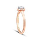 0.26 Karat Diamant Ovale Solitär Ring