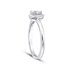 0.29 Karat Diamant Tropfen Solitär Ring