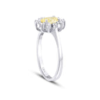 1.38 Karat Diamant Fancy Ring