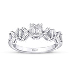0.50 Karat Diamant Kreuz Trend Ring