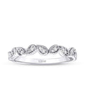 0.11 Karat Diamant Rund Stein Trend Ring