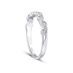 0.11 Karat Diamant Rund Stein Trend Ring