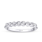 0.19 Karat Diamant Steinreihen Trend Ring