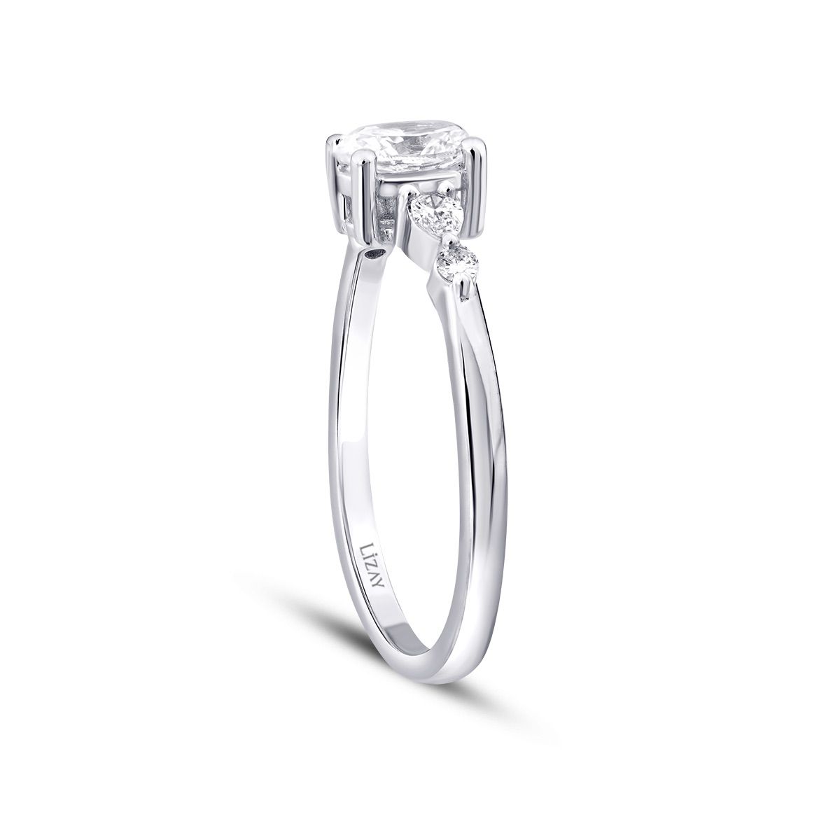 0.55 Karat Diamant Solitär Ring