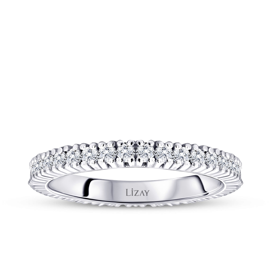 0.30 Karat Diamant Halb-Eternity Ring