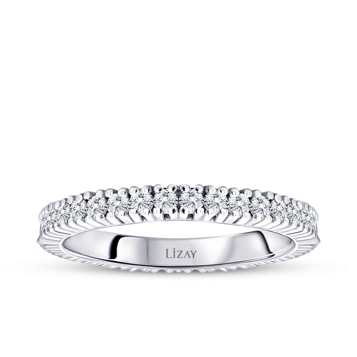 0.30 Karat Diamant Halb-Eternity Ring