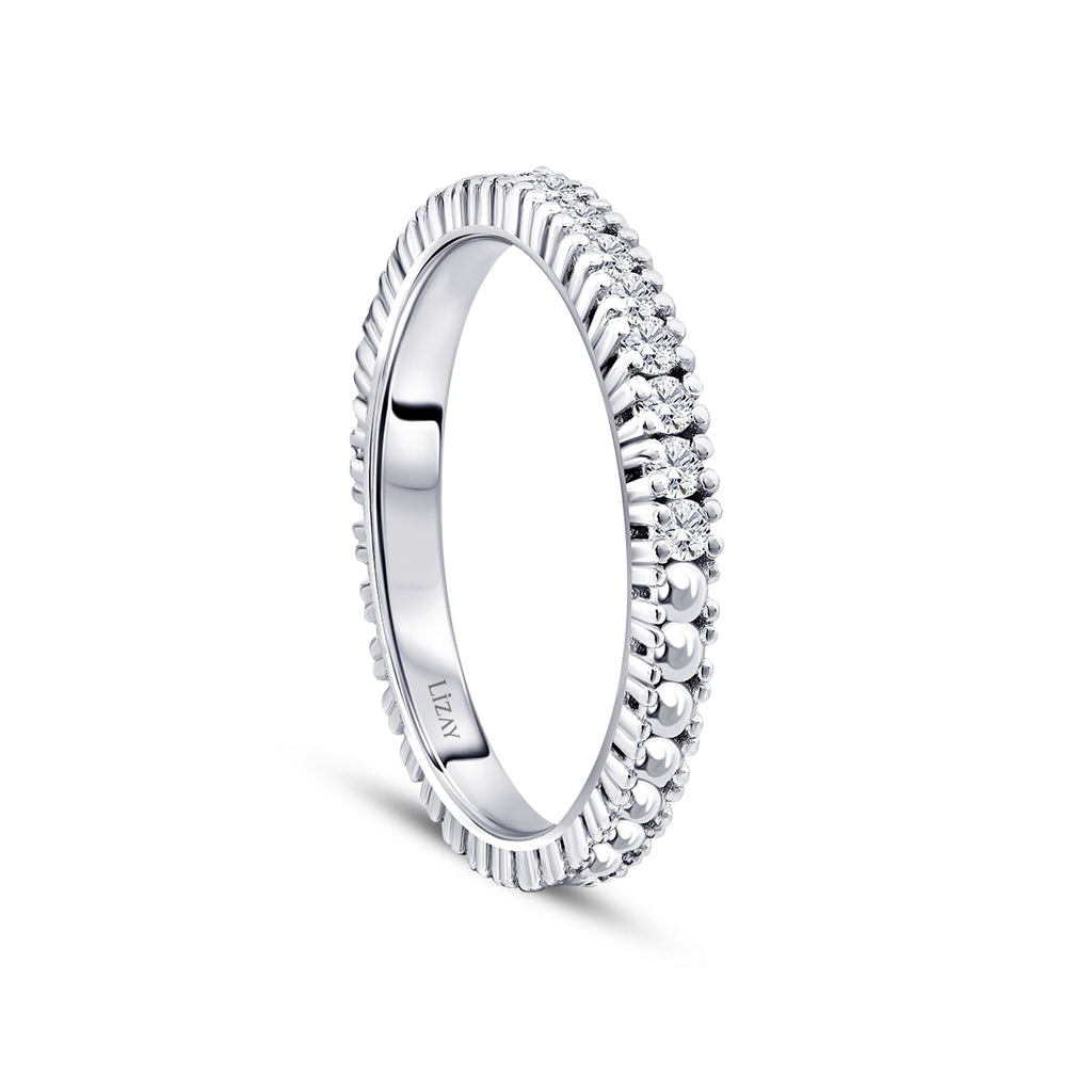 0.30 Karat Diamant Halb-Eternity Ring