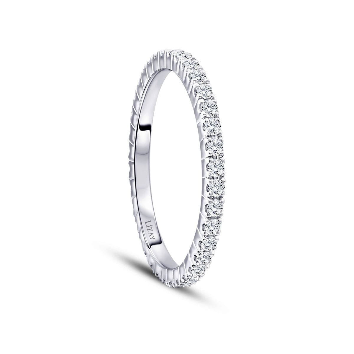 0.80 Karat Diamant Eternity Ring
