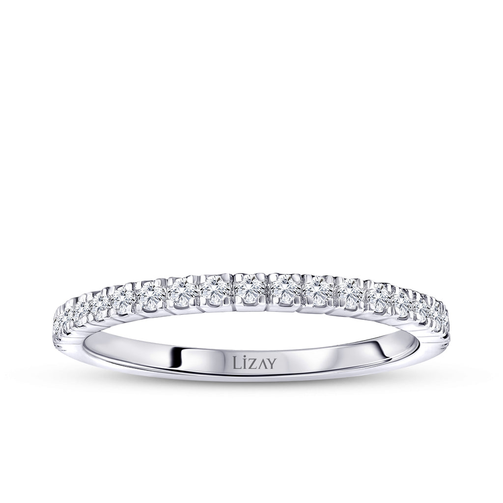 0.40 Karat Diamant Halb-Eternity Ring