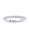 0.40 Karat Diamant Halb-Eternity Ring