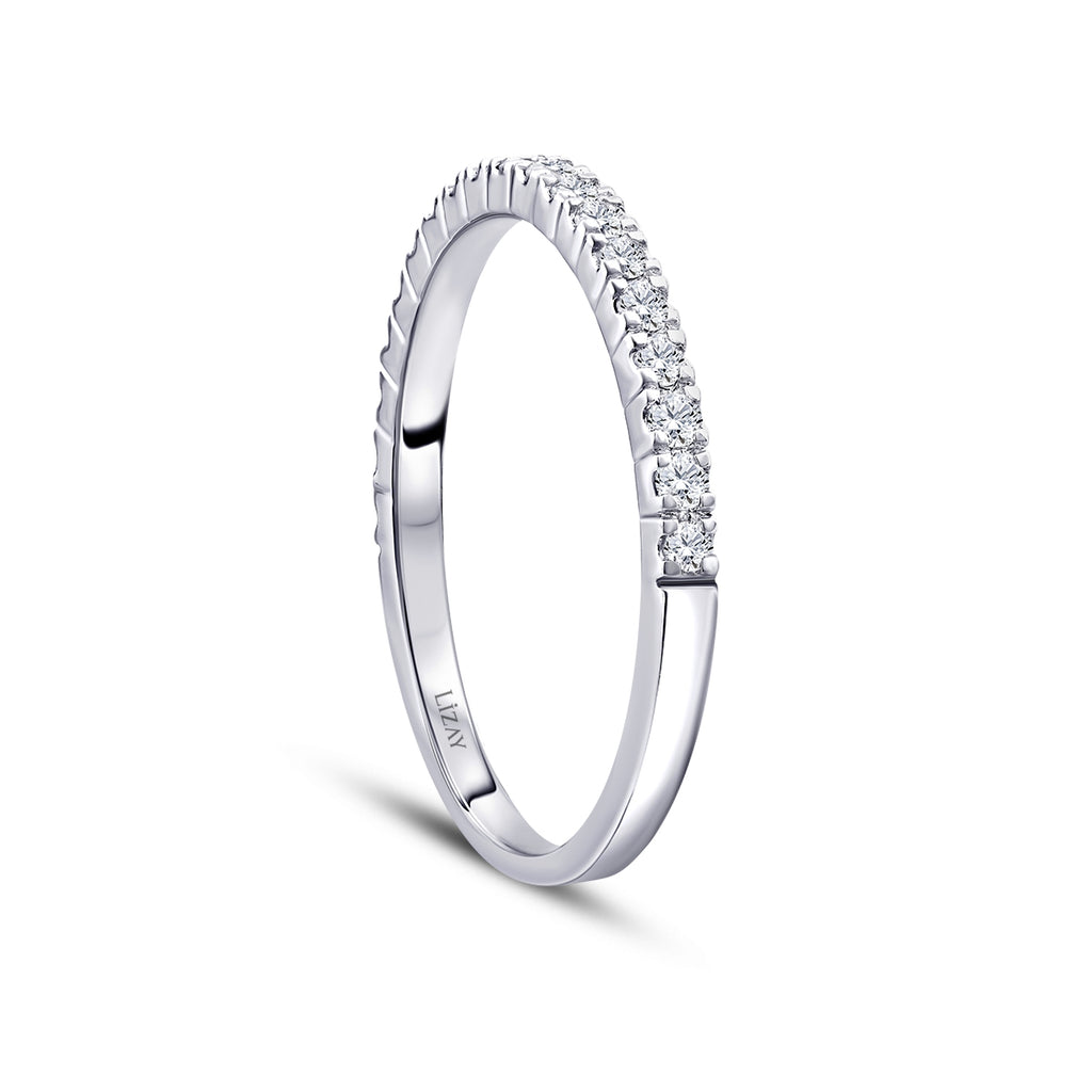 0.40 Karat Diamant Halb-Eternity Ring