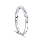 0.40 Karat Diamant Halb-Eternity Ring