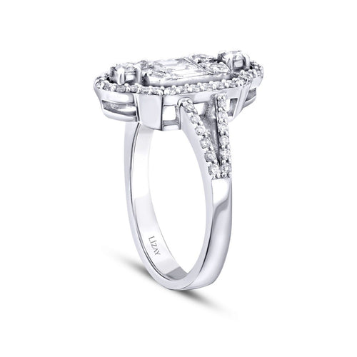 0.80 ct. Diamant Trend Baguette Ring