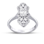 0.57 ct. Diamant Trend Baguette Ring
