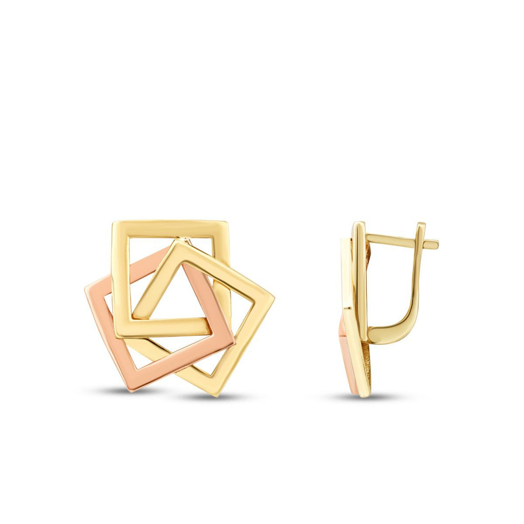 Gold Fashion Ohrringe