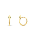 Gold Schlange Creolen